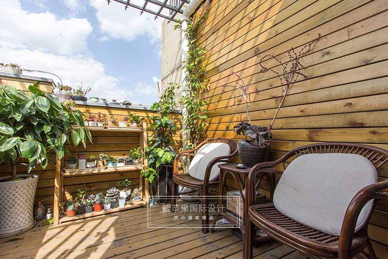 陽臺花園裝修實景圖