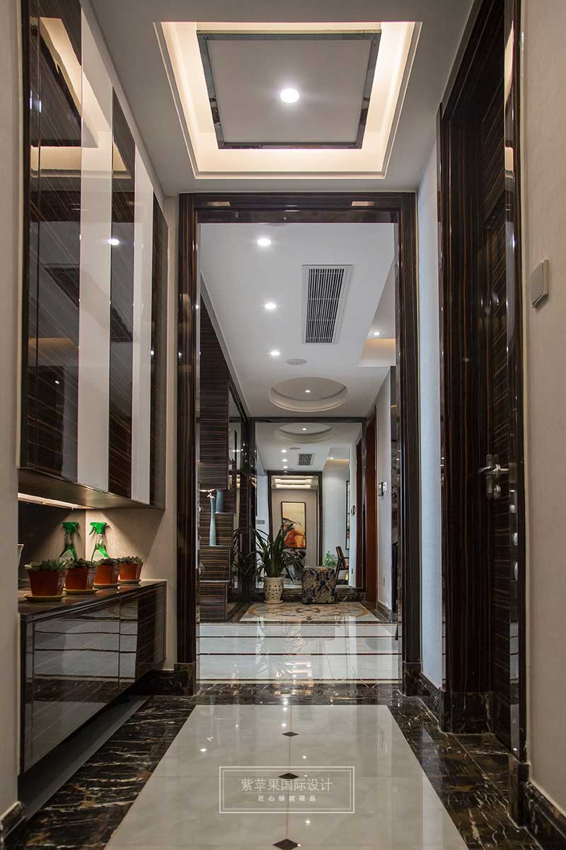 門(mén)廳及過(guò)道裝修實(shí)景圖