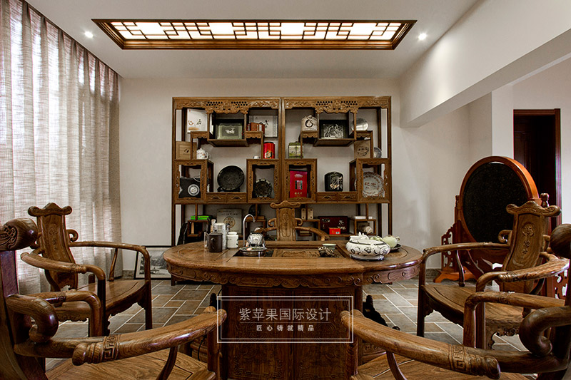 休閑茶室裝修實景圖