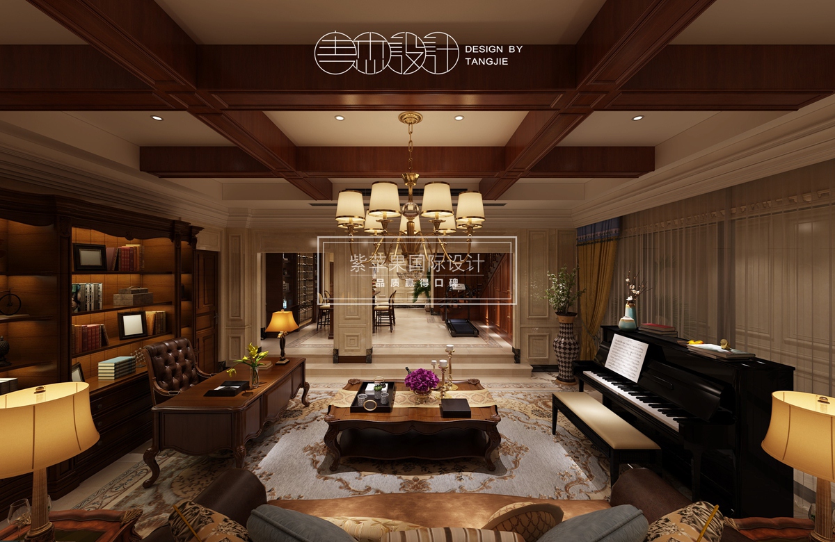 8休閑區.jpg 橡樹灣裝修效果圖