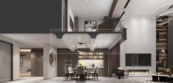 無錫紫蘋果裝飾 香梅橡墅裝修效果圖